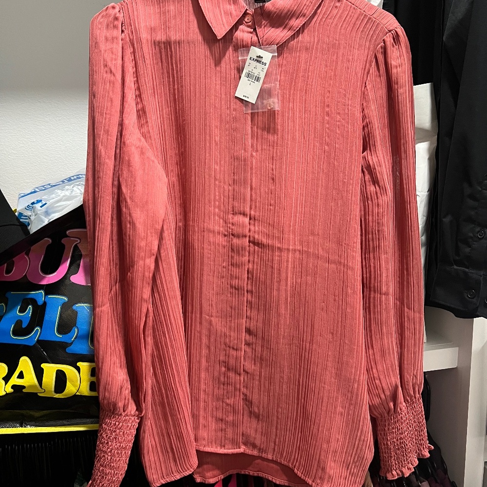 Express blouse nwt sz large